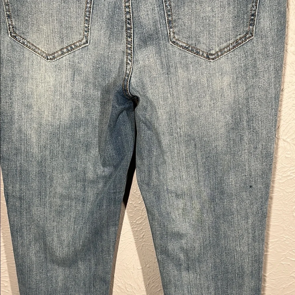 Seven7 Blue Weekend Slim Fit Denim Jeans Women's Size 10 - Picture 10 of 13